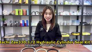 Bộ phớt xi lanh thủy lực máy xúc Hitachi Zax330-1/2 Sửa lỗi rò rỉ