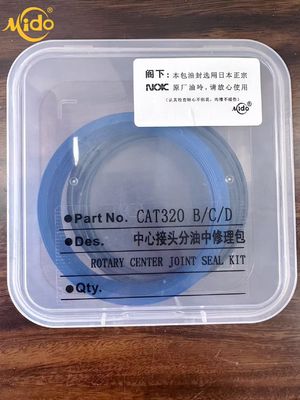 Chất lượng tuyệt vời của Cat320 B / C / D Rotary Center Joint Seal Kit cho máy đào