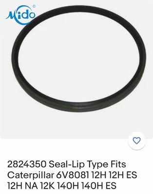 6v8081 2824350 3290411 SEAL LIP DEAD 12HNA 140HNA 160HNA 163HNA 12H 12G 140H 140G 130G 160G 160