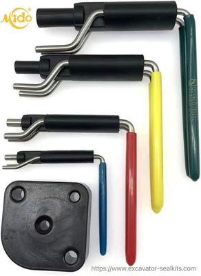 Công cụ niêm phong cao su kim loại Bộ cài đặt niêm phong thủy lực chuyên nghiệp Bộ sửa chữa niêm phong tiện lợi