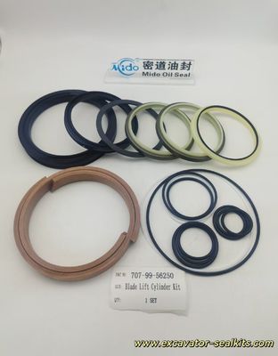 Bộ con dấu hoàn chỉnh Exact Fit cho Caterpillar 707-99-56250 Bộ con dấu xi lanh thủy lực nâng lưỡi