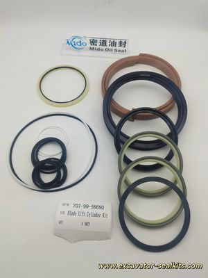 Bộ con dấu chịu tải nặng trong mọi thời tiết cho 707-99-56690 - Bộ con dấu xi lanh thủy lực nâng lưỡi chống rò rỉ