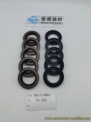 704-17-05811 Con dấu dầu cao su Nitrile cao cấp Thay thế con dấu trục đáng tin cậy