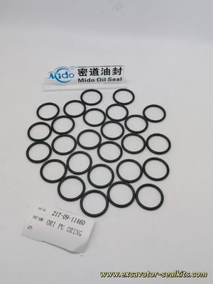 Thay thế chính xác Komatsu PU O-Ring 21T-09-11460 Vòng đệm cao su chất lượng OEM
