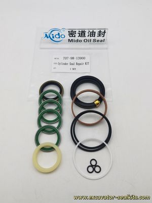 Part 707-98-13900 Professional-Grade Leak Repair Master Kit for Hydraulic Cylinder Seal Kit