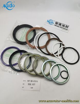 Bộ phớt xi lanh thủy lực Komatsu OEM | Phần gốc 707-99-47570