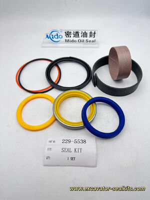 229-5538 Bộ phốt xi lanh thủy lực | Thay thế OEM cho máy xúc