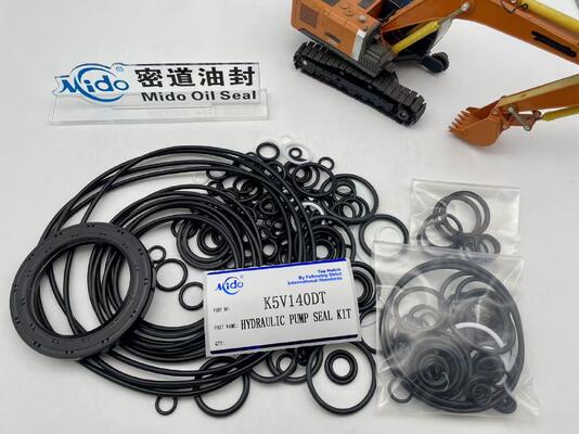 Bộ bơm thủy lực &amp; phớt xi lanh K5V140DT - Bộ dụng cụ sửa chữa máy xúc hoàn chỉnh để phù hợp chính xác không bị rò rỉ