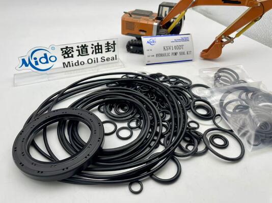 Bộ bơm thủy lực &amp; phớt xi lanh K5V140DT - Bộ dụng cụ sửa chữa máy xúc hoàn chỉnh để phù hợp chính xác không bị rò rỉ