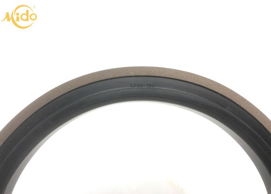 PTFE NBR Máy xúc xi lanh thủy lực Piston Seal SPGW 130 Jcb Bộ dụng cụ làm kín xi lanh thủy lực