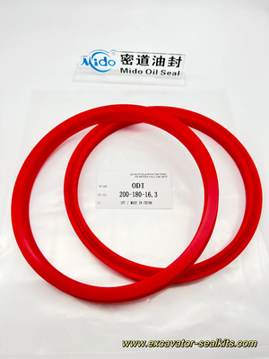 PHỐT ODI PU 200-180-16.3 CNC Phay Tiện Phụ Kiện Cơ Khí Siêu Chống Mài Mòn Phốt Cần Piston Xi Lanh Thủy Lực