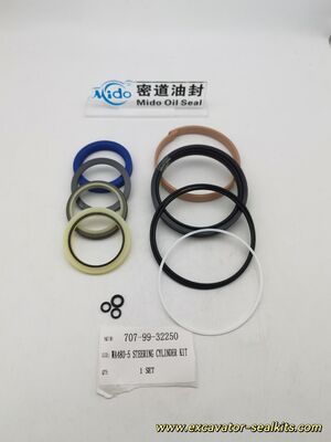 Komatsu WA480-5 Steering Cylinder Rebuild Kit | OEM Part 707-99-32250 | Hydraulic Seal Set