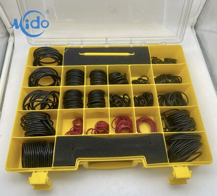 Bộ vòng chữ O số lượng lớn 580 chiếc dành cho Cat 4C-4782, 90 vòng đệm Nitrile bền bỉ, tiêu chuẩn SAE ORFS, tiết kiệm chi phí cho việc bảo trì đội xe